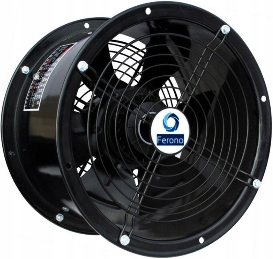 Kupelňový ventilátor - VODEODOLNÝ PRIEMYSELNÝ AXIÁLNY VENTILÁTOR FKO 400