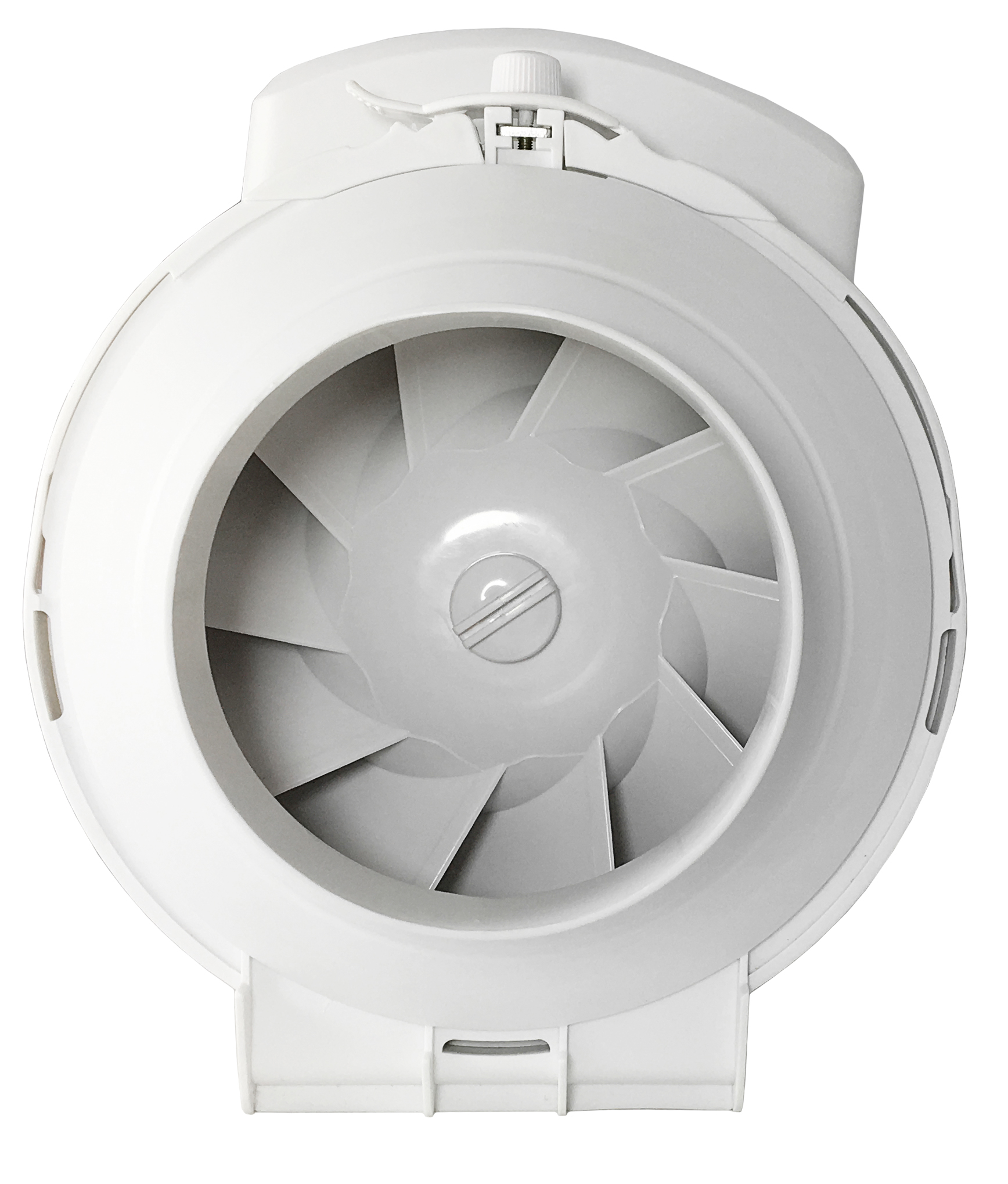 Kupelňový ventilátor - ARil 100-210 priemyselný ventilátor / vyrobený z plastu, ka