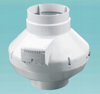 Kupelňový ventilátor - Odstredivý potrubní ventilátor fi 200 230V 173W 93
