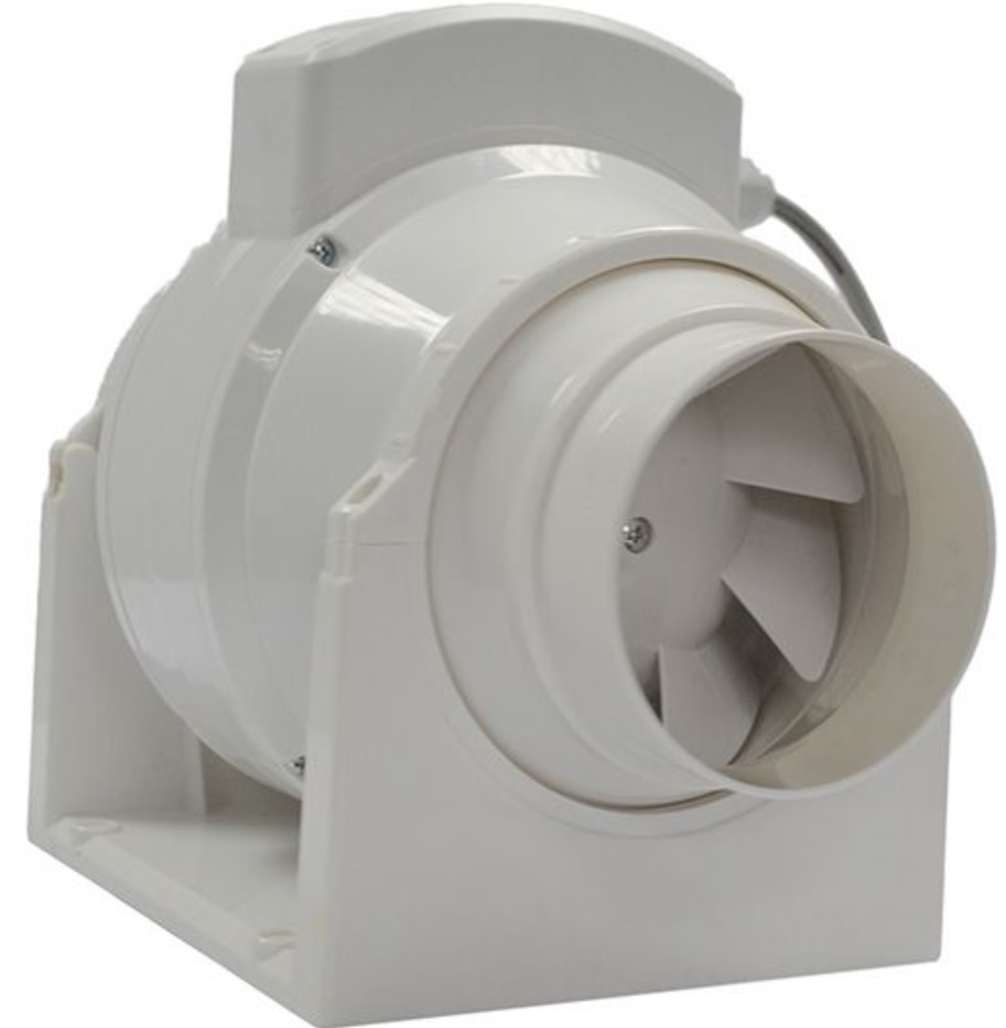 Kupelňový ventilátor - VEDENÝ VENTILÁTOR FKP 100 TICHÝ 2-RÝCHLOST 198m3h