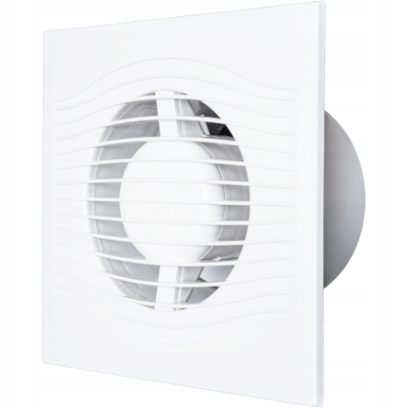 Kupelňový ventilátor - VENTILÁTOR BIELY 125 SLIM 5 ASISTENCIÍ