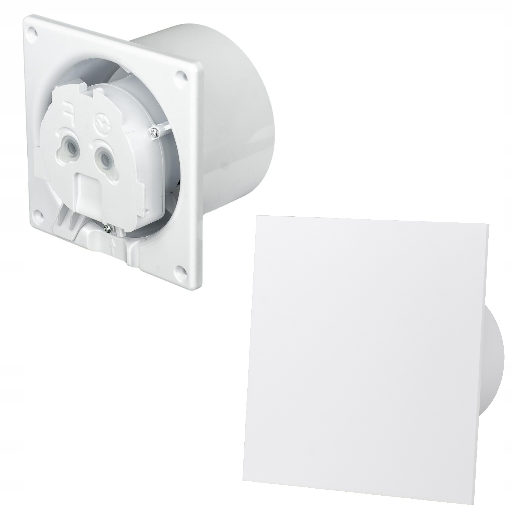 Kupelňový ventilátor - VENTILÁTOR V DOMÁCNOSTI VENTILÁTOR BIELY ROHOŽ TICHÝ