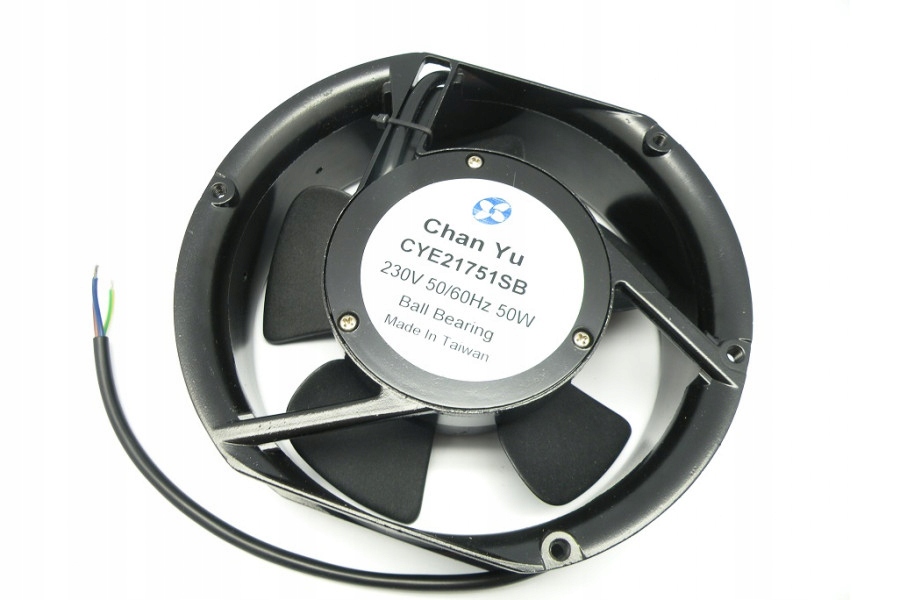 Kupelňový ventilátor - CHANYU CYE21751SB VENTILÁTOR 171x150x51mm 230V