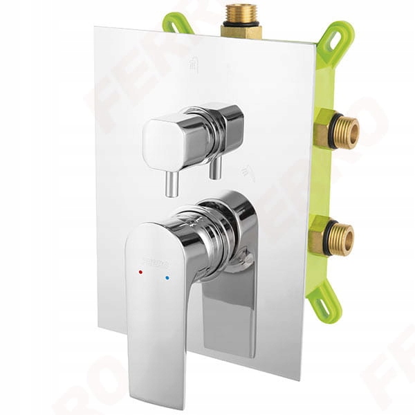 Sprchová batéria - SPRACOVACÍ STROJ FERRO ALGEO SQUARE BAQ7P3BOX