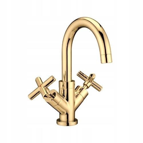 Umyvadlová batéria - Omnires MODERN Gold drezová batéria C301-PVD