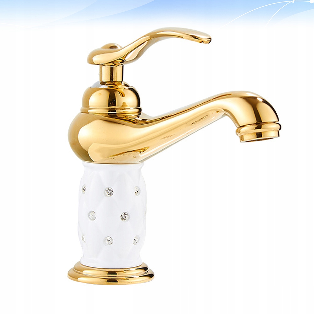 Umyvadlová batéria - 1PC medený kúpeľňový umývadlový faucet umývadlový faucet La