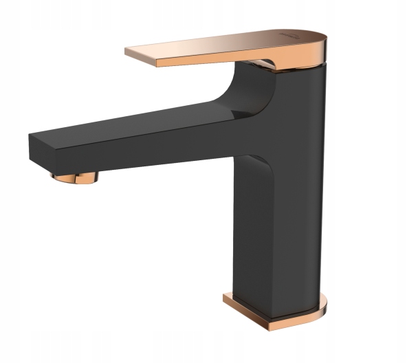 Umyvadlová batéria - Umyvadlová batéria GOLD ROSE GOLD / CZARNA BLACK
