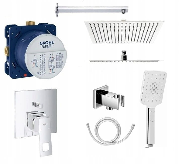 Podomietková batéria - KONCEPTOVANÁ SADA BATÉRIA GROHE EUROCUBE 25 cm.