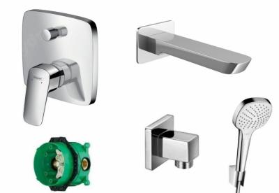 Podomietková batéria - SÚPRAVA KÚPEĽNE KÚPEĽNE HANSGROHE LOGIS