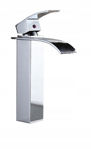 Umyvadlová batéria - Chrómovaný Umývadlový faucet sokol 30cm VODOPAD