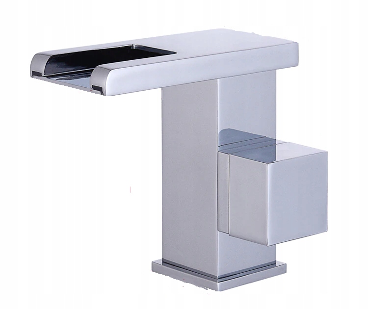 Umyvadlová batéria - Moderný faucet s LED indikátorom WATERFALL SINK