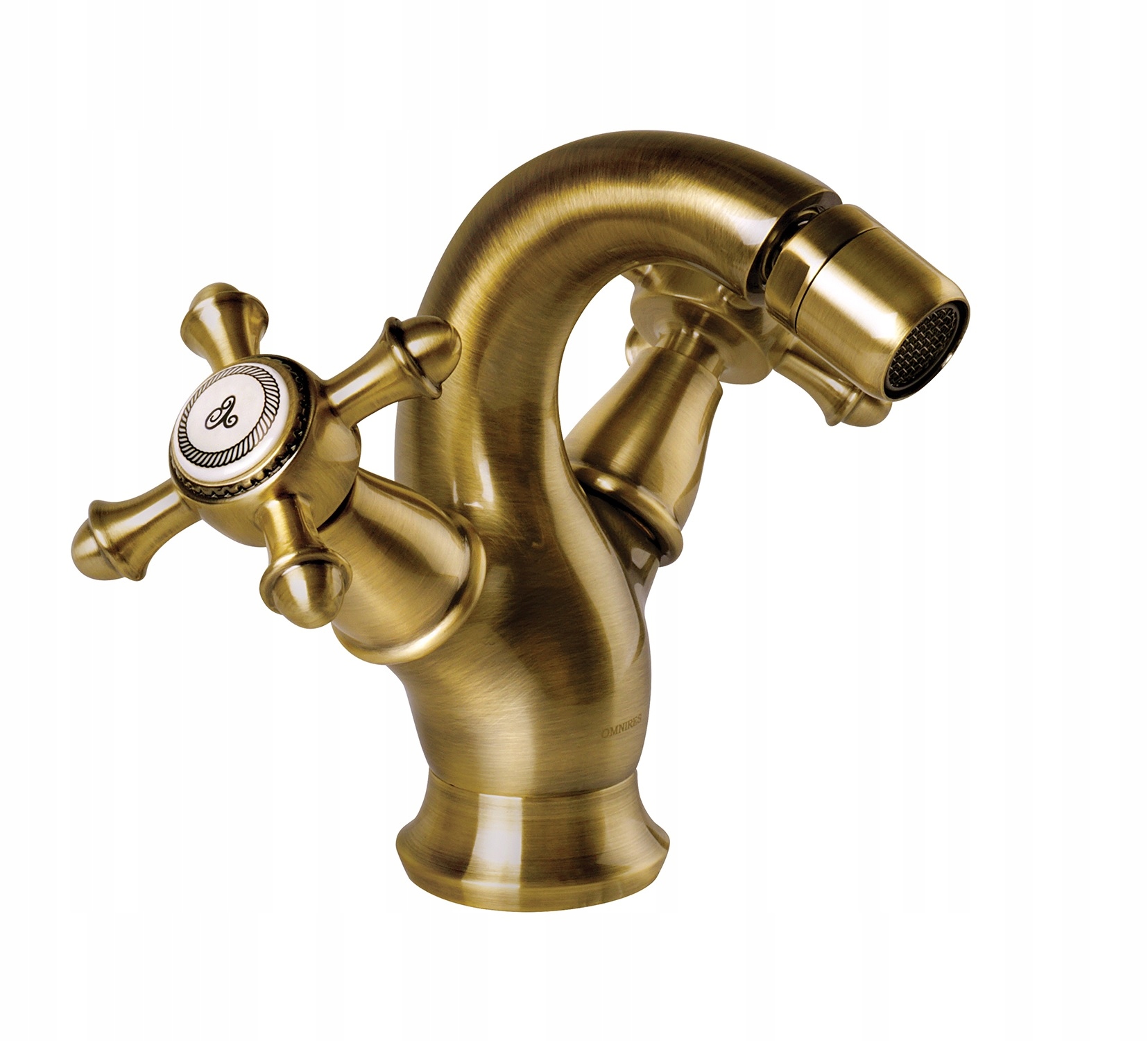 Umyvadlová batéria - OMNIRES RETRO BATÉRIA BIDET ANTIQUE HNEDÝ