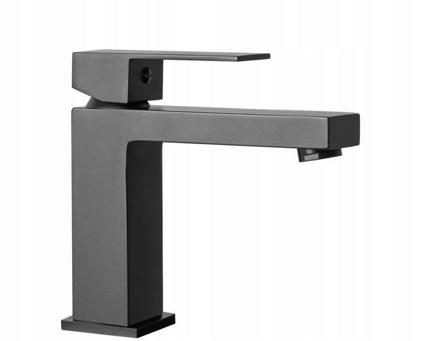 Umyvadlová batéria - Fenix čierny nízky faucet REA-B7894