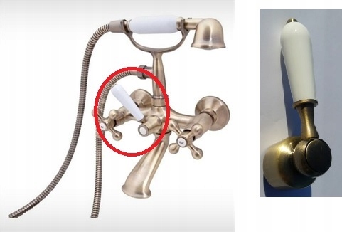 Vaňová batéria - Prepínač sprchy Vanová batéria Luxor Loge