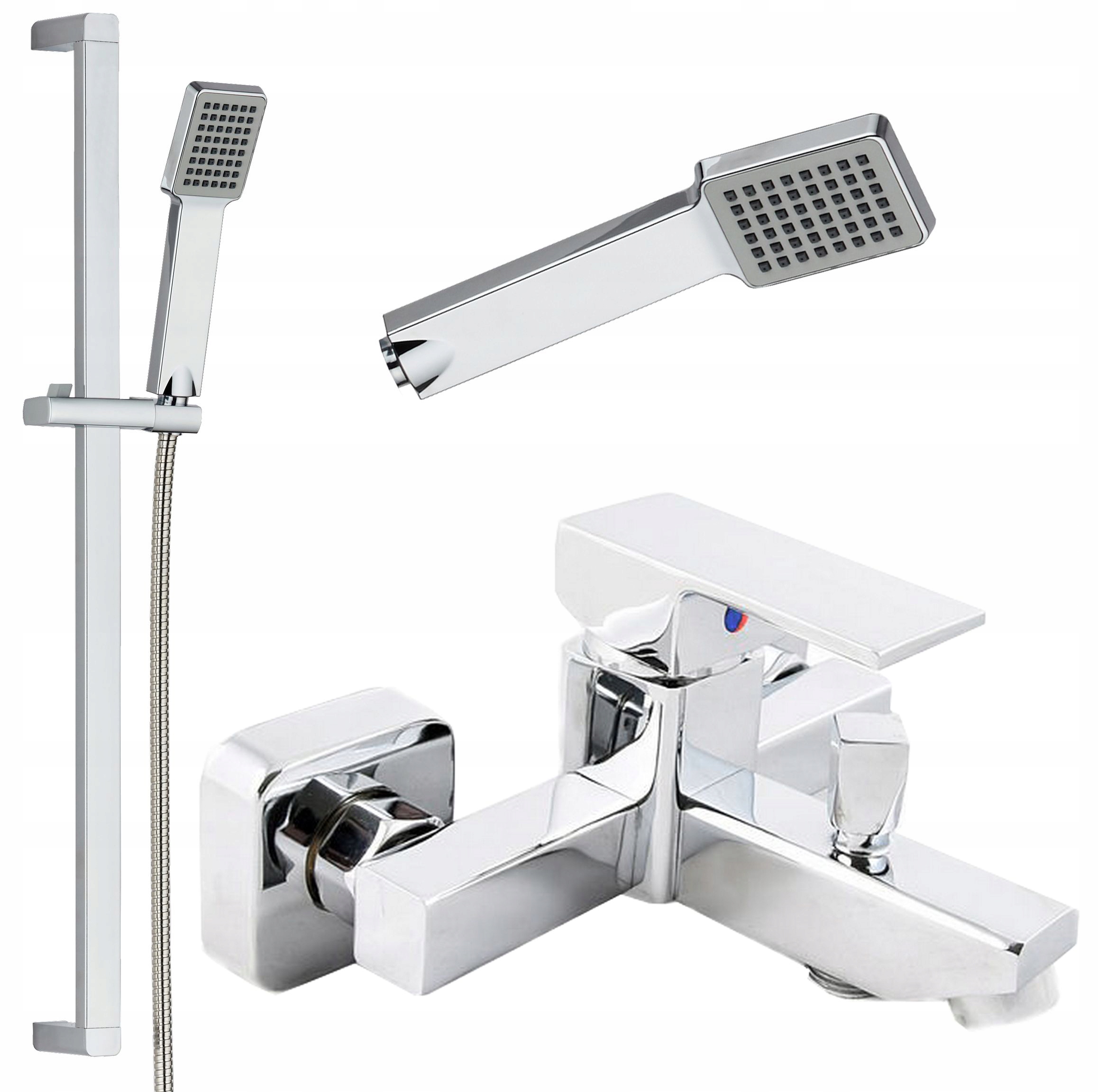 Vaňová batéria - BATÉRIA CUBIC CHROME STICK, SLÚCHADLÁ