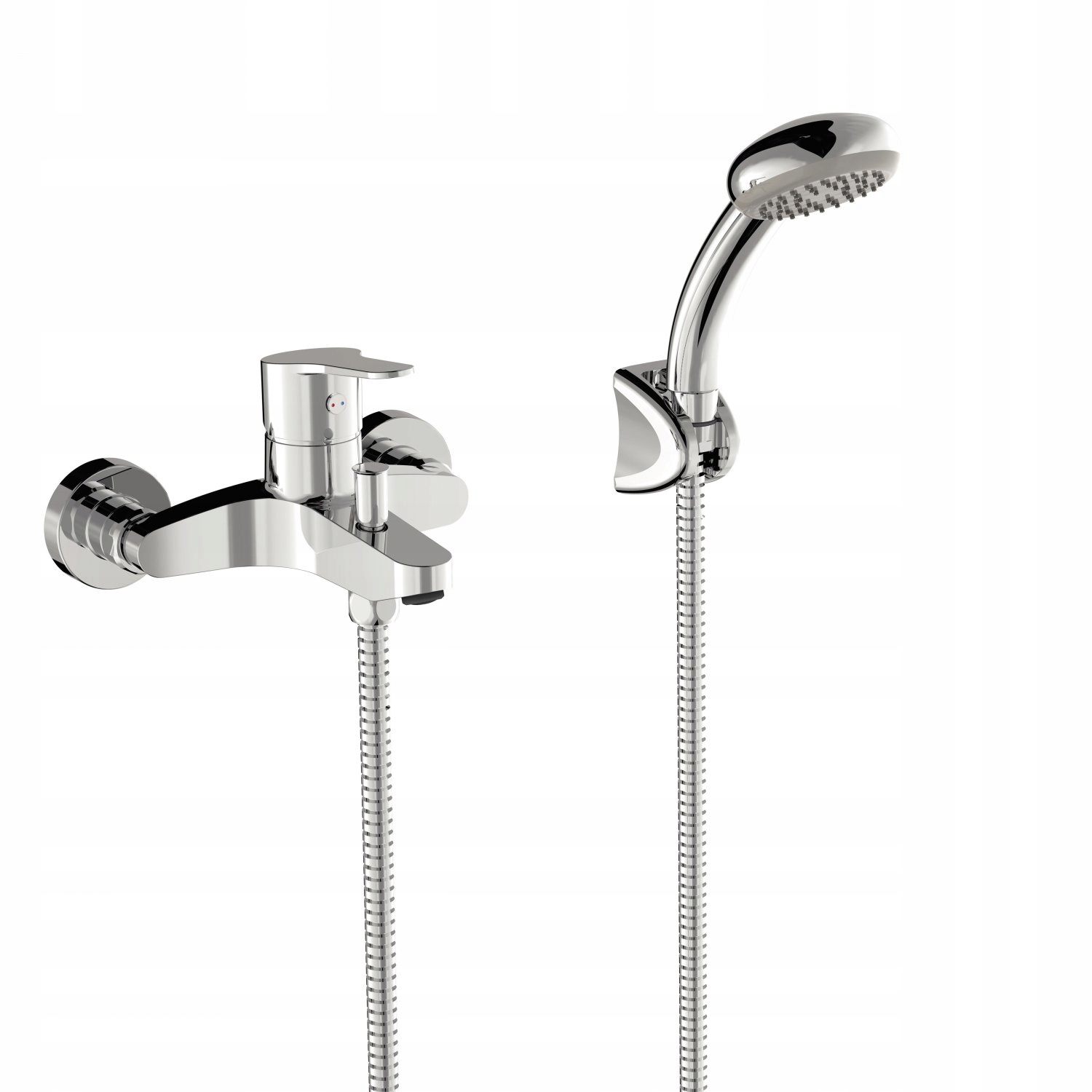 Vaňová batéria - Vaňová batéria Base Tres Chrome Set