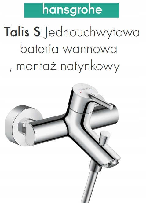 Vaňová batéria - 72400000 HANSGROHE TALIS S VANIČKOU