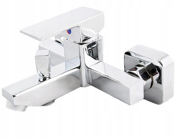Vaňová batéria - KAROSÉRIA CHROM SQUARE SUBARE TUBE CUBIC TAP