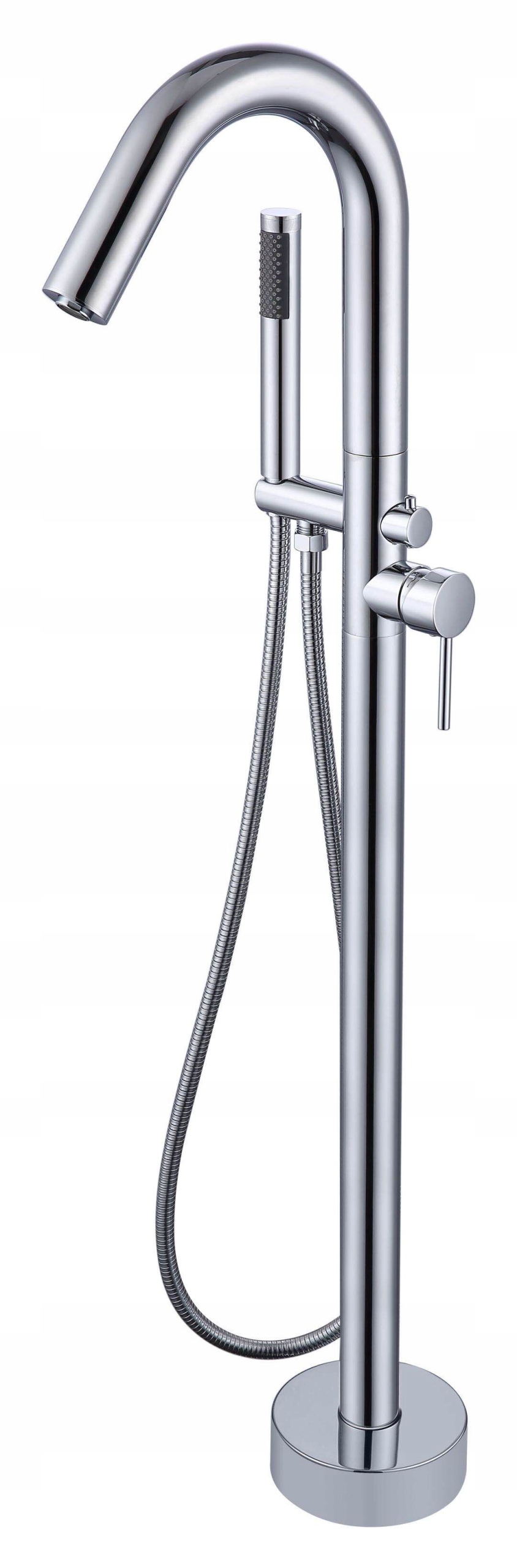 Vaňová batéria - Samostatne stojaci faucet + sprcha-Nemecko