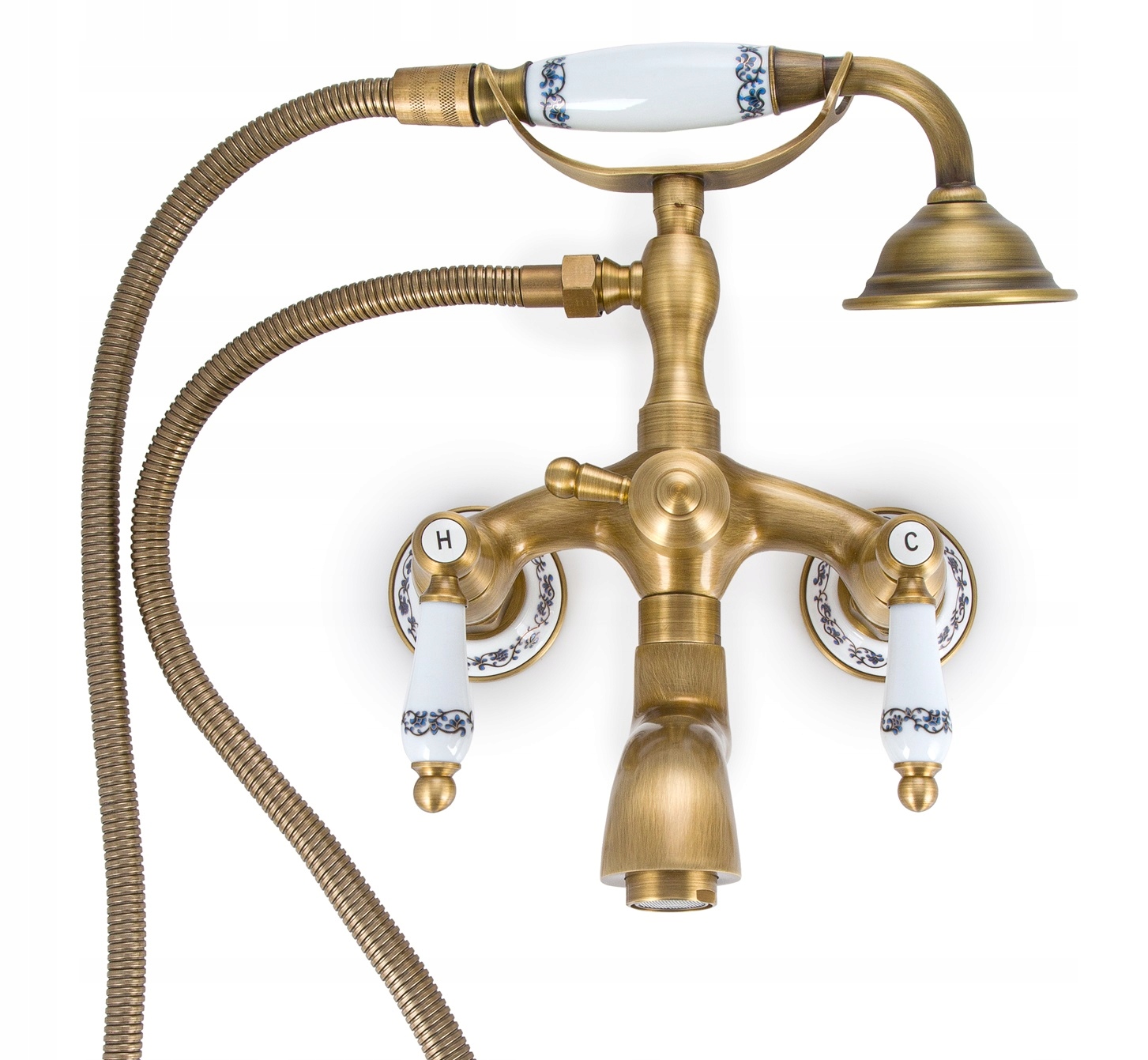 Vaňová batéria - BATÉRIA RETRO STARÉ ZLATO ROYAL GOLD