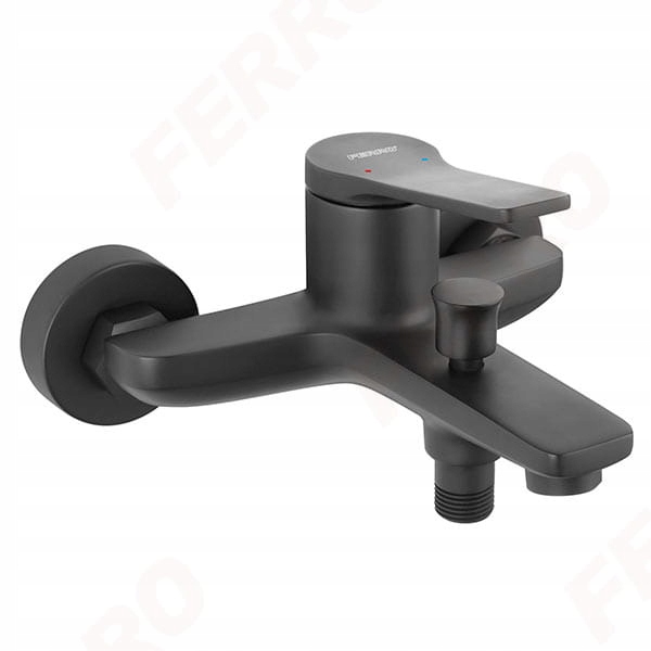 Vaňová batéria - FERRO STRATOS BLACK BATHTUB BATÉRIA BSC1BL
