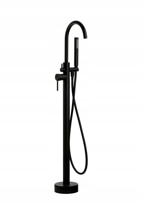 Vaňová batéria - Corsan CMM35BL ČIERNY voľne stojaci vaňový faucet
