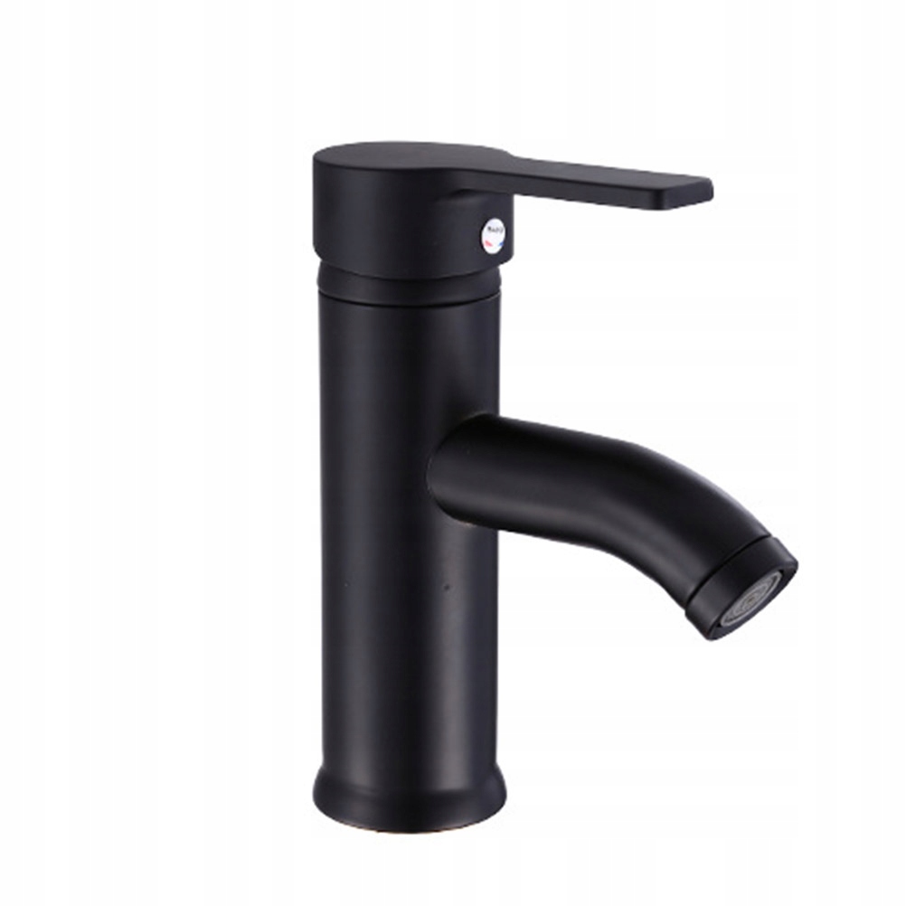 Vaňová batéria - Čierny kúpeľňový faucet Oceľový umývadlový kohútik