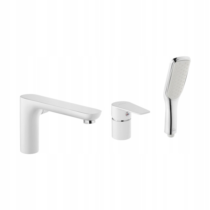 Vaňová batéria - 3-OTVOROVÁ BATÉRIA DOKOS BATHTUB BW-19-S02 INVENA