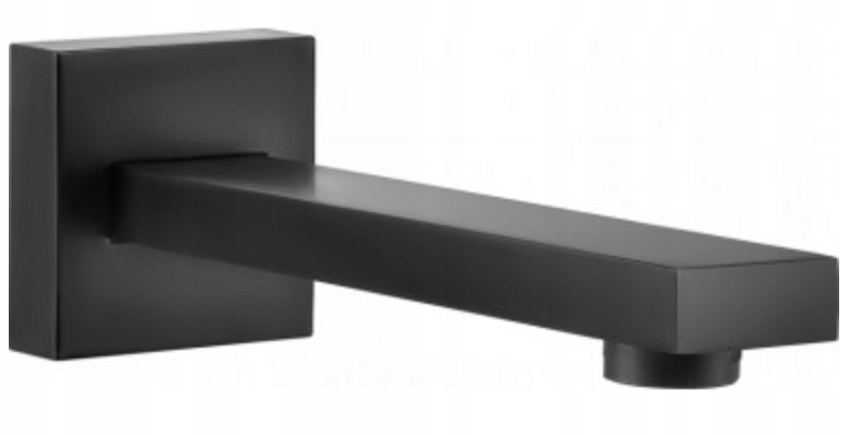Vaňová batéria - DEANTE NAC N82K CASCADA NERO BATH SPOUT 196 M