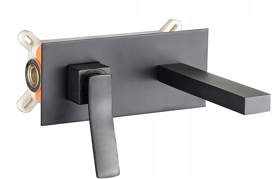 Podomietková batéria - Black Sonic + Box podomietkový umývadlový faucet