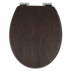 WC doska - AWD INTERIOR wenge pomaly zatváracie WC sedadlo