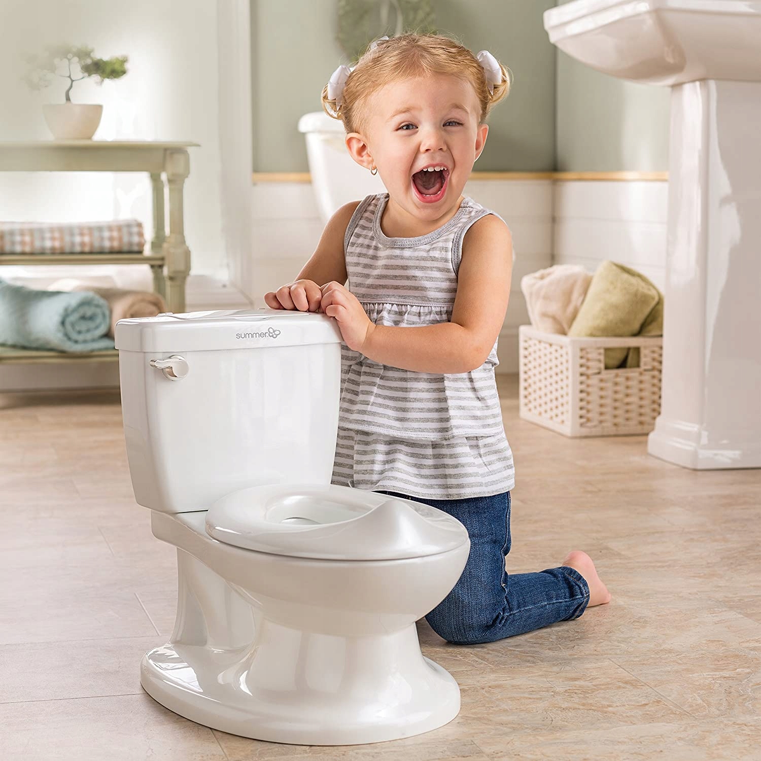 WC doska - Biela - detský toaletný nočník