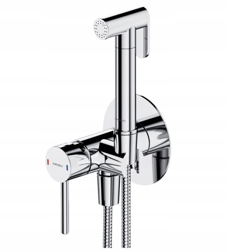 Podomietková batéria - OMNIRES Y FLUSHED BIDET SET CHROME