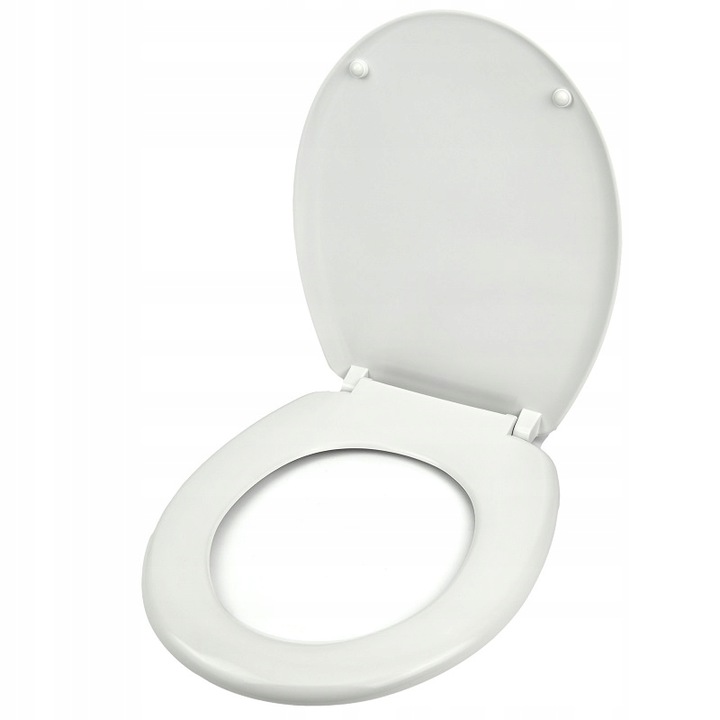 WC doska - Mäkko-zatváracie toalety, BIELA DUROPLAST