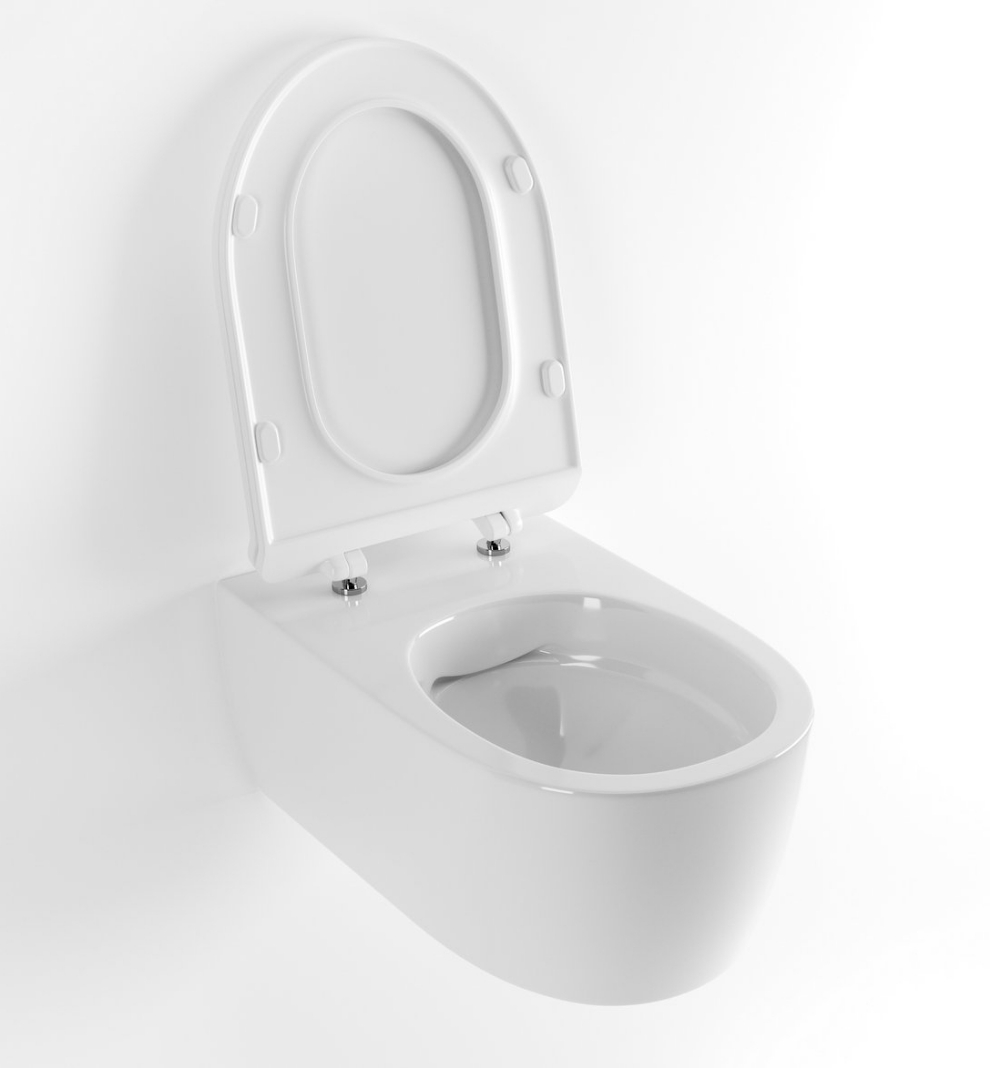 WC doska - VÝBORNÁ ŠTÍTKA AXEL DOTO PURE RIM 54,5 CM