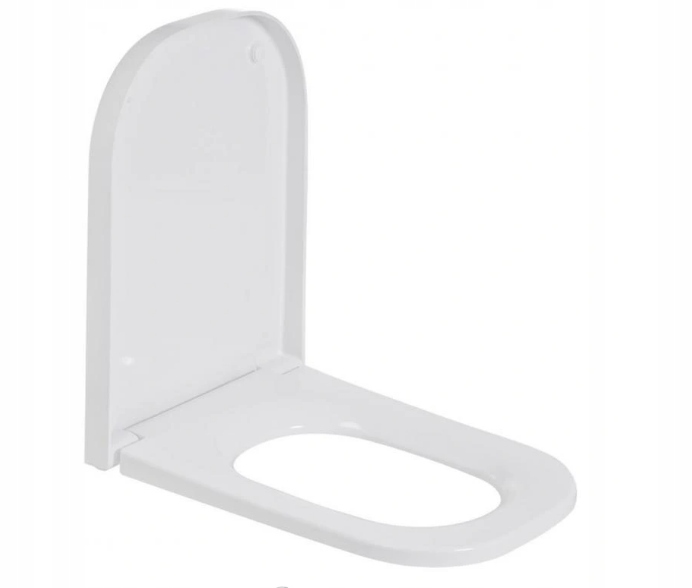 WC doska - Doska ROCA GAP pre pomalé zatváranie A80148200U BIELA