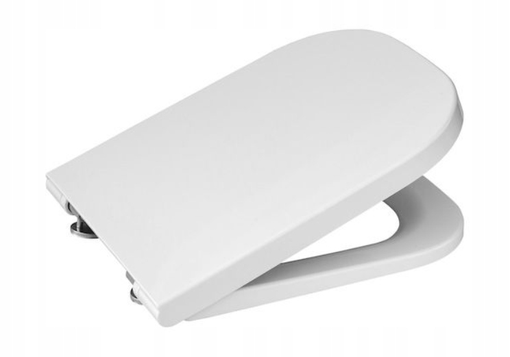 WC doska - SEDAČKA ROCA GAP DUROPLAST, EASY CLIP WHITE