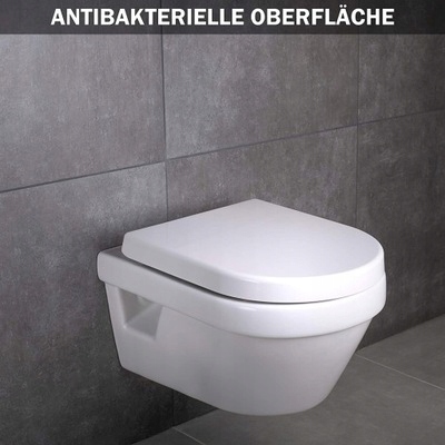 WC doska - WC sedadlo Benkstein s pomaly sa zatvárajúcou lagúnou