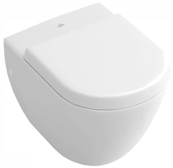 WC doska - Doska je pomaly zatvorená. Metro Villeroy & Boch 9M66S101