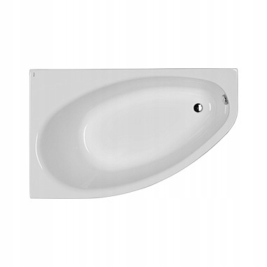 KRUHOVÁ VANA ELIPSO 140X100 ĽAVÁ WXA0641
