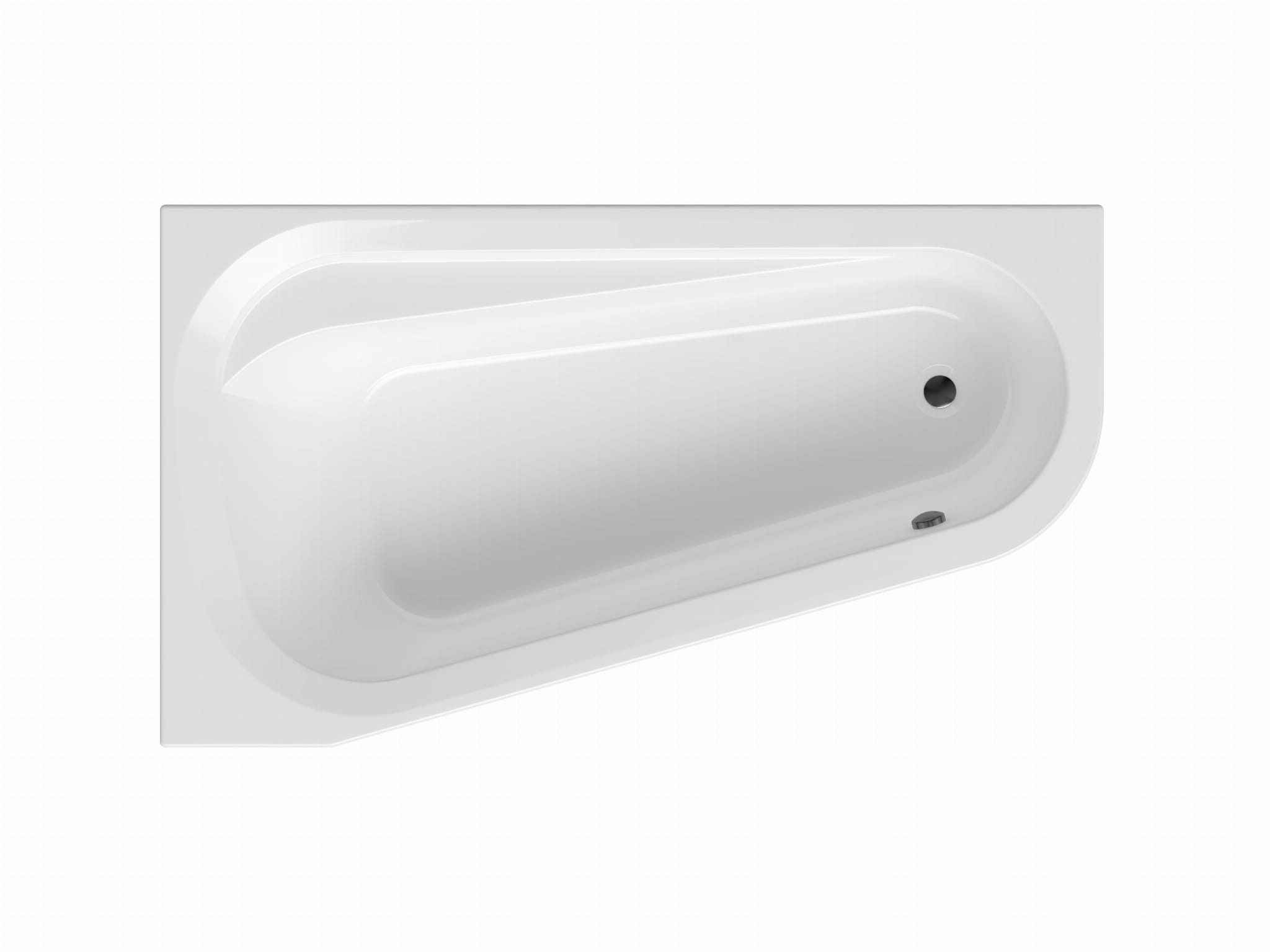 MASSI KUGEZA ASYMETRICKÁ KÚPEĽŇA 155X95 L / P