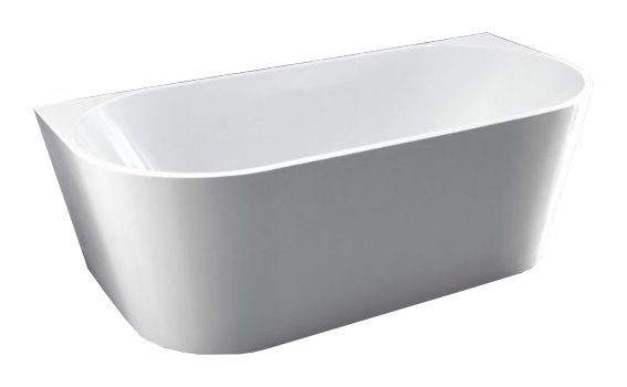 Samostatne stojaca vaňa MASSI WALL 150CM MSWA-6815B150