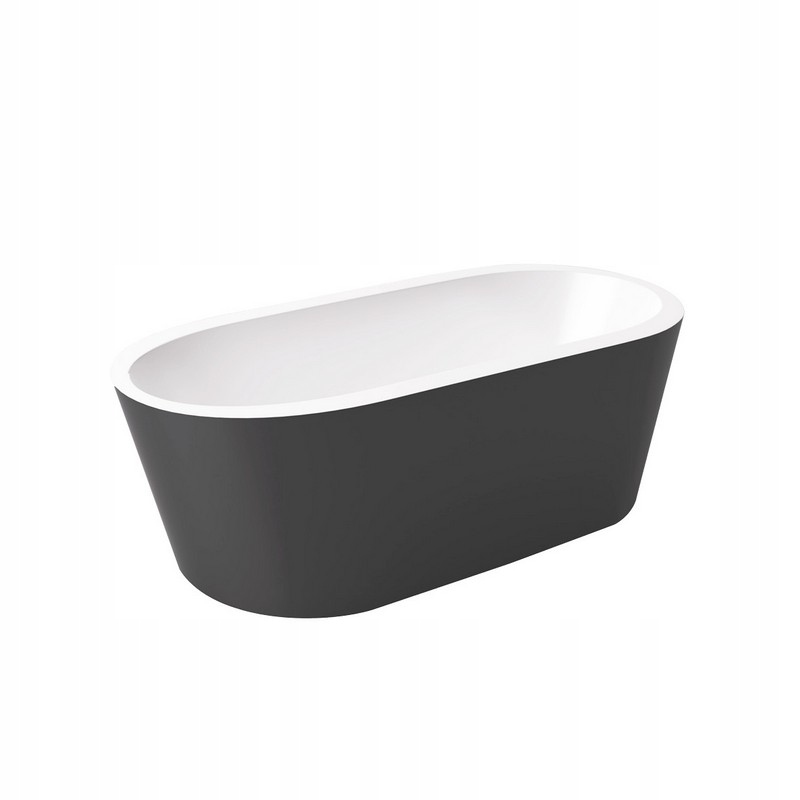 Samostatne stojaca vaňa MASSI THERMO 172CM MSWA-812172B