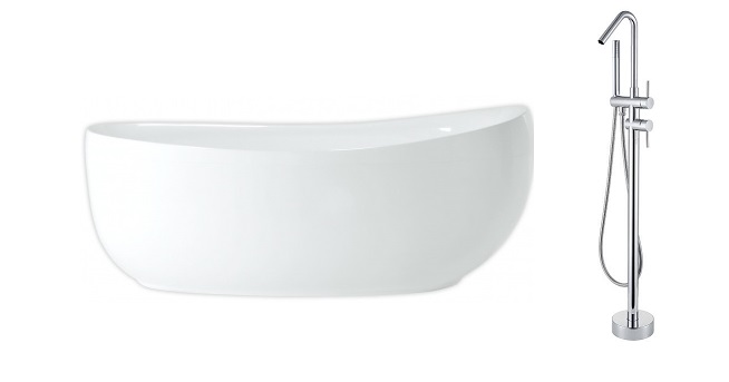 ART SPA KÚPEĽŇA GIANNA 185X85 + BATÉRIA + SIFÓN