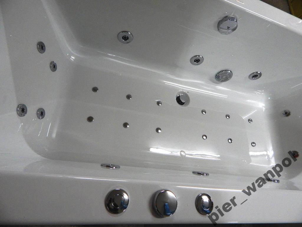 Vaňa MODO 180x80 CIRCLE s hydromasážou + vzduch