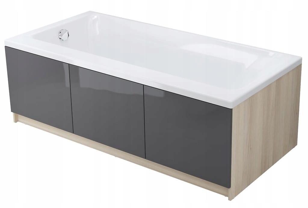 CERSANIT SMART BATHTUB 170x80 S301-116 ŠEDÝ KRYT
