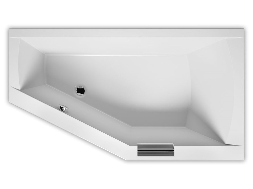 RIHO GETA KÚPEĽŇA VĽAVÁ 160x90 S NOHAMI 09