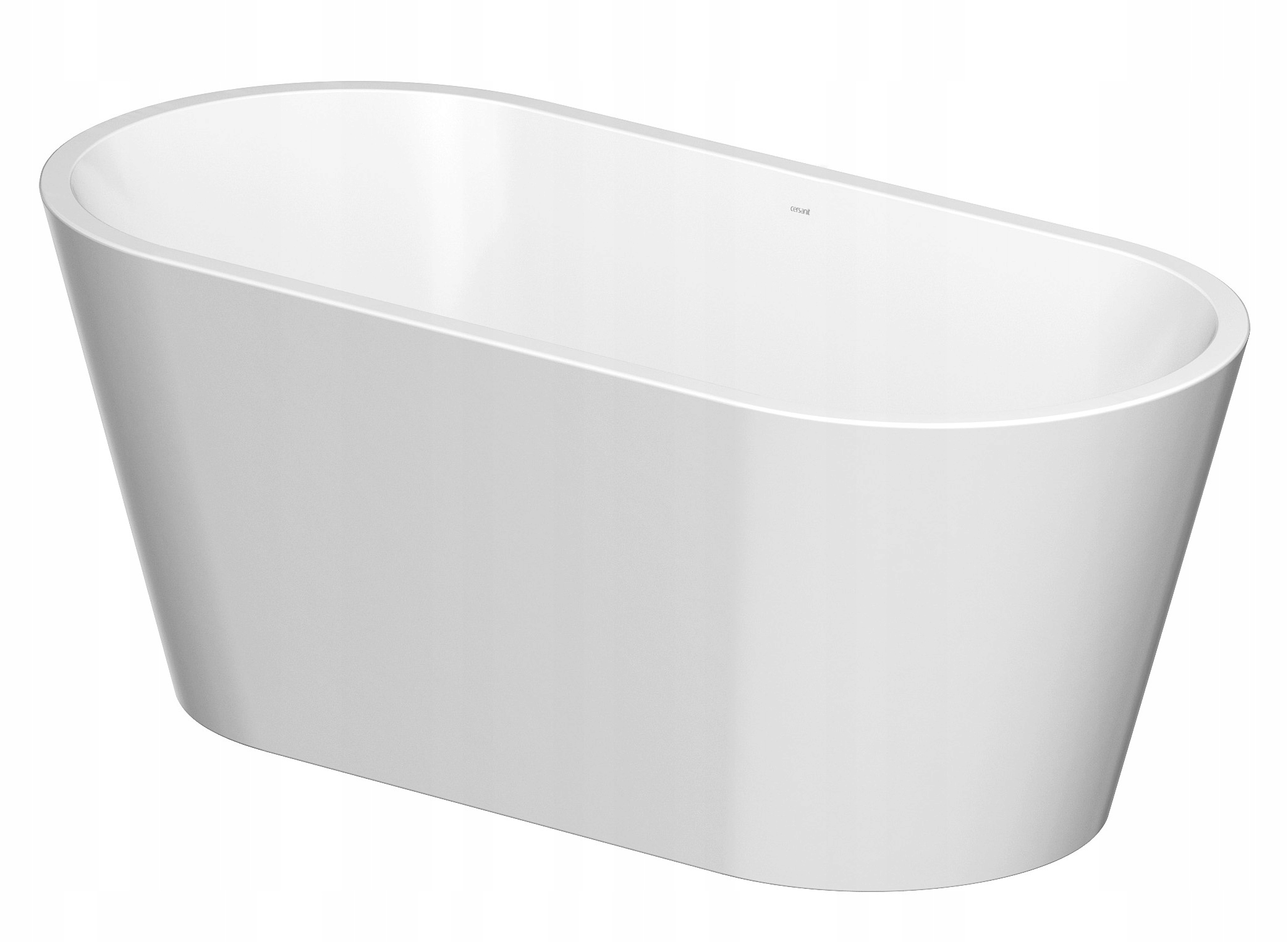 CERSANIT Samostatne stojaca vaňa OVAL CREA 160x75 + SY