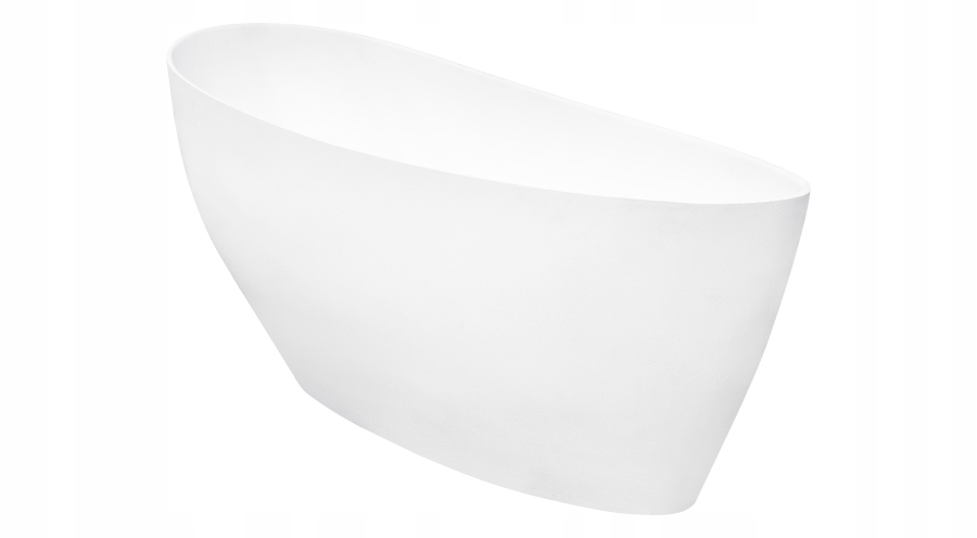 BESCO KEYA samostatne stojaca vaňa 165x70cm MineralDuraBe