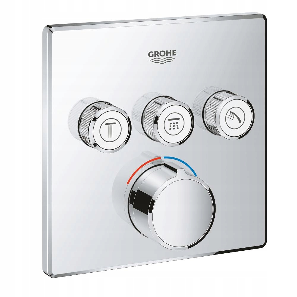 Sprchová batéria -  Vaňová batéria Grohe - chrómový sprchový termostat